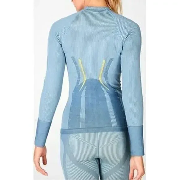 A6 NWT FABLETICS Blue Cassidy Seamless Moisture Wicking Jacket Size XL $89.95 - Picture 3 of 7